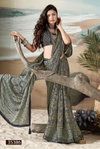 Harvisha Vol 4 By Vallabhi Brasso With Floral Print Saree Wholesale Distributors In India